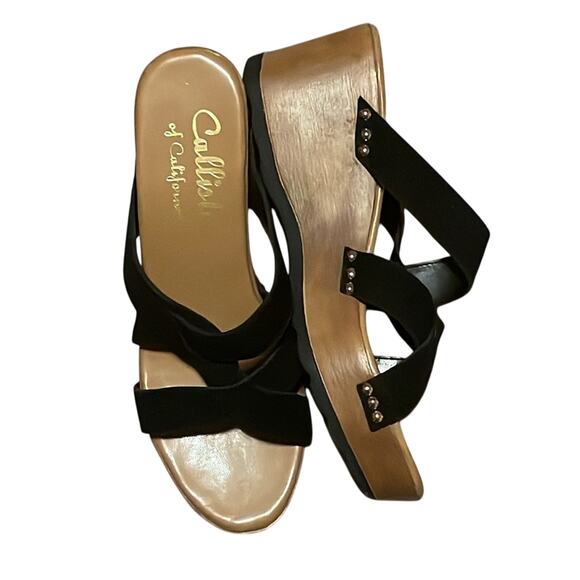 NWOT. Calisto of California Wedge Sandals. 10 - Picture 1 of 5